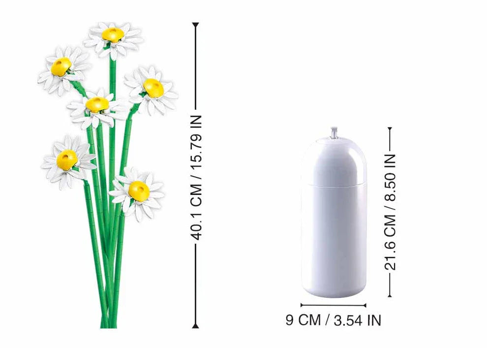 Sluban | Flowers | Daisy 255pcs