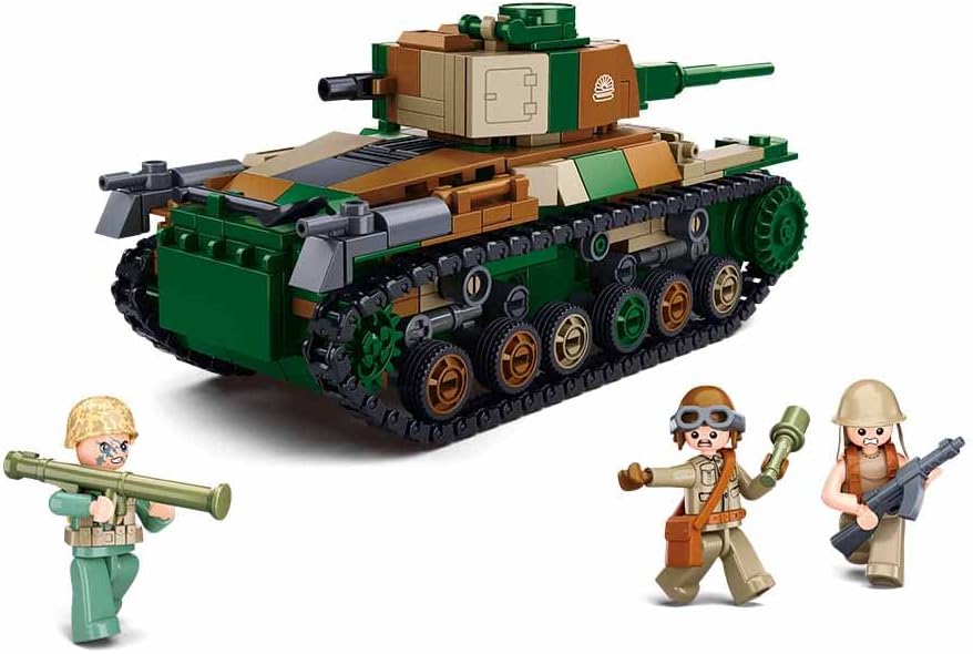 Sluban - WW2 Medium Tank 563 Pcs