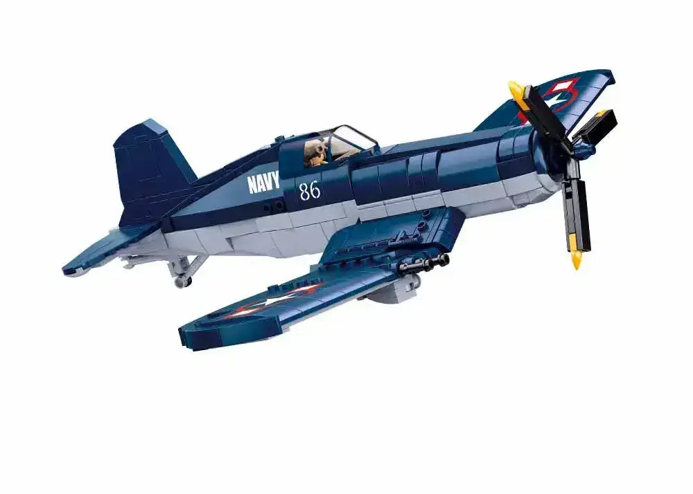 Sluban | WWII F4U Fighter 550 Pieces - Toybox Tales