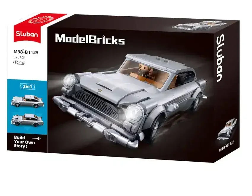 Sluban | Sports Car Aston 325 Pieces - Toybox Tales