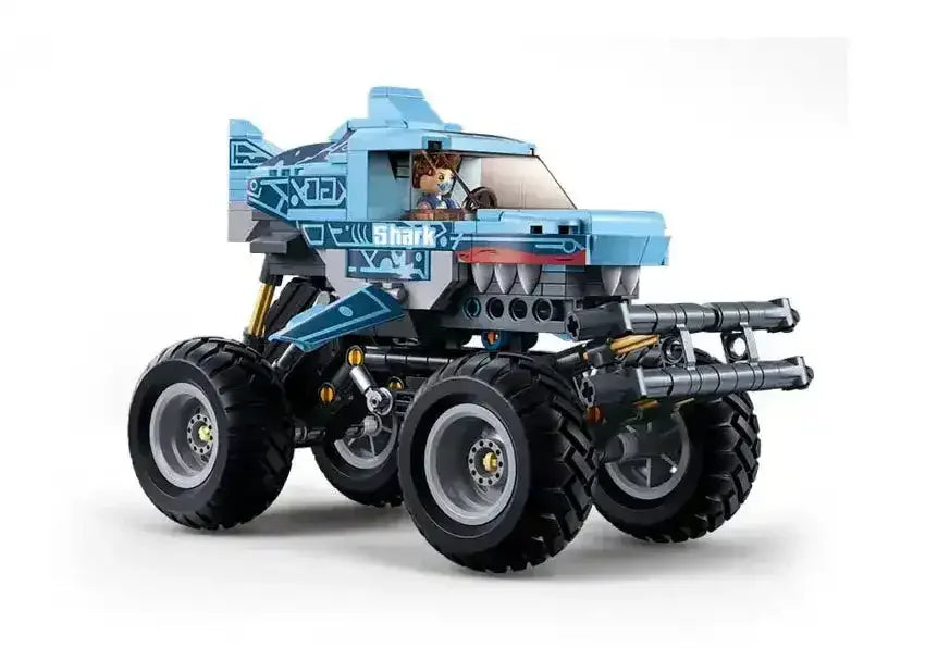 Power Bricks Off Road Vehicle - Shark - Toybox Tales