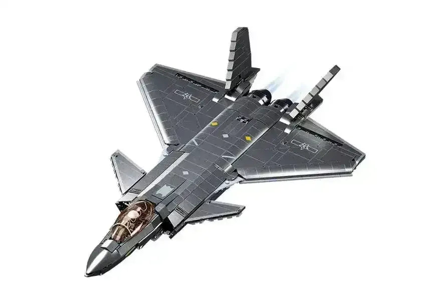 J20 Stealth Aircraft | 1007 Pieces - Toybox Tales