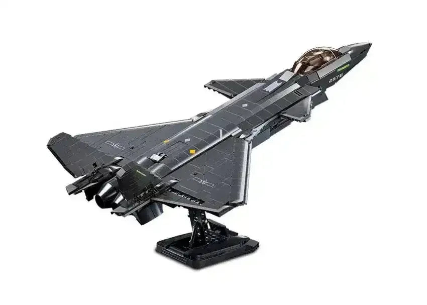 J20 Stealth Aircraft | 1007 Pieces - Toybox Tales