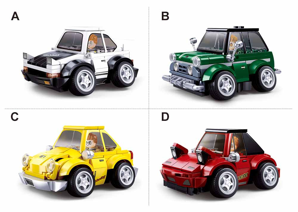 Sluban | Mcar Coupe (Assorted) - Toybox Tales