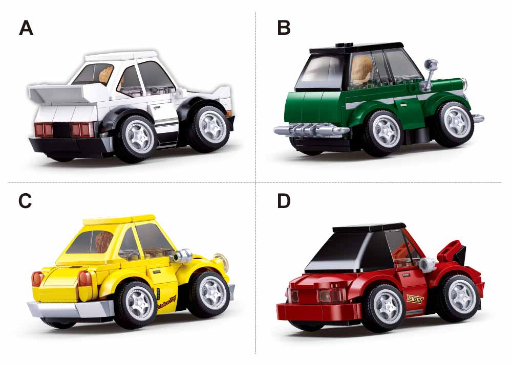 Sluban | Mcar Coupe (Assorted) - Toybox Tales