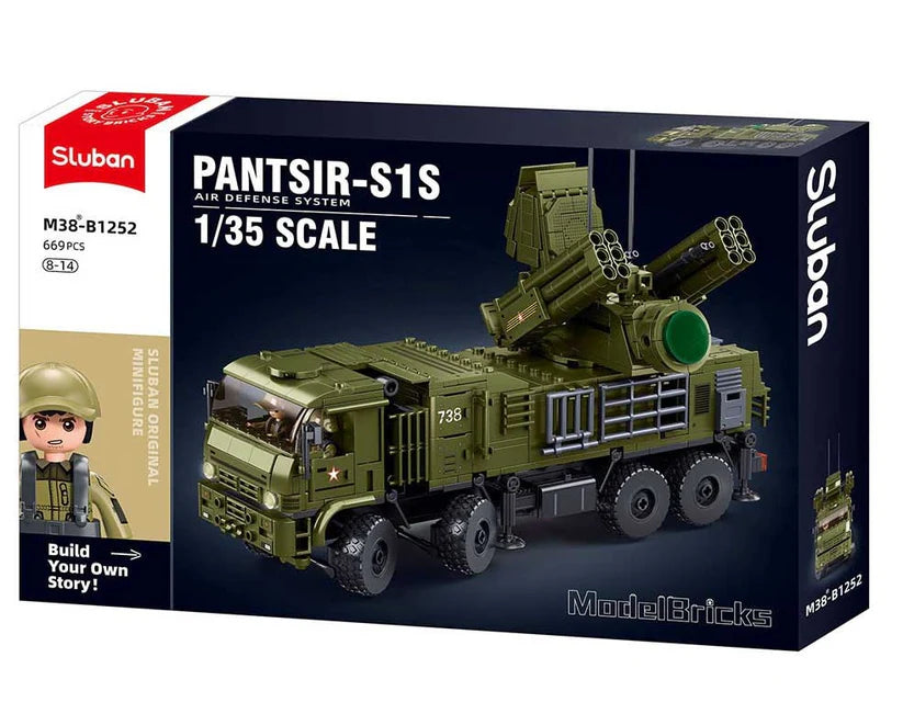 Sluban | Pantsir-S1S Self Propelled ADS 659pcs