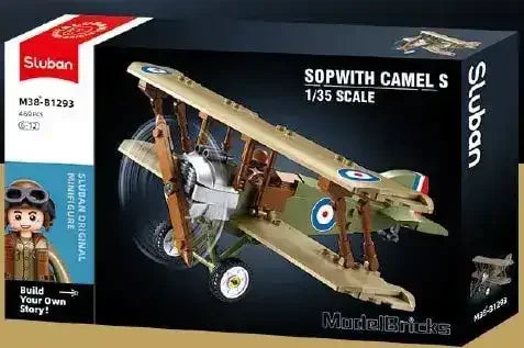 Sluban | WW1 Sopwith Camel 1:35 293 Pieces