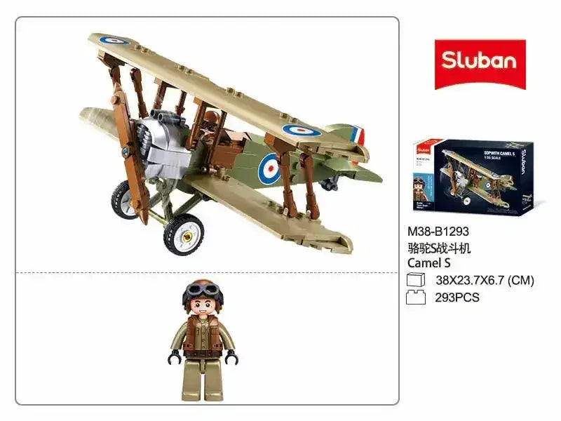 Sluban | WW1 Sopwith Camel 1:35 293 Pieces