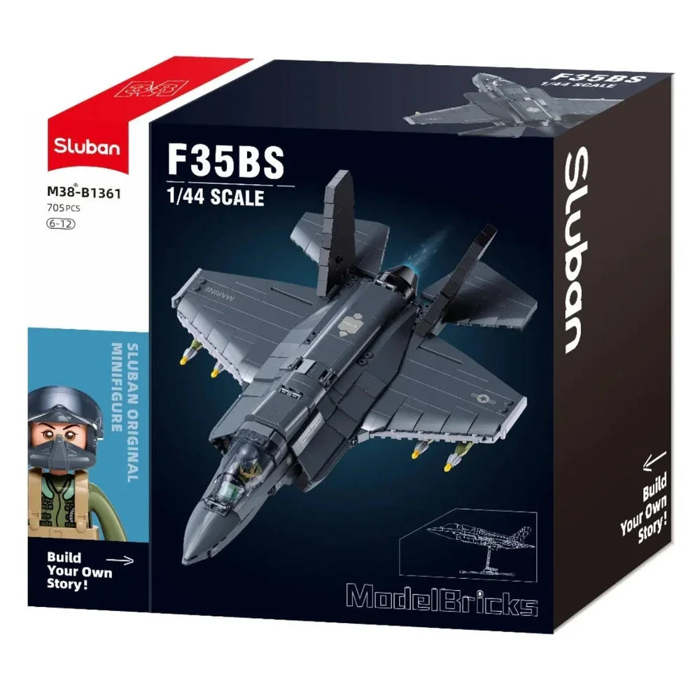 Sluban | F35BS Fighter Scale 1:44 705pcs