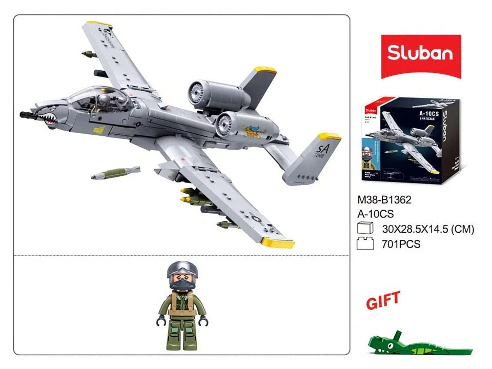 Sluban | A10CS Attack Aircraft Scale 1:44 701pcs