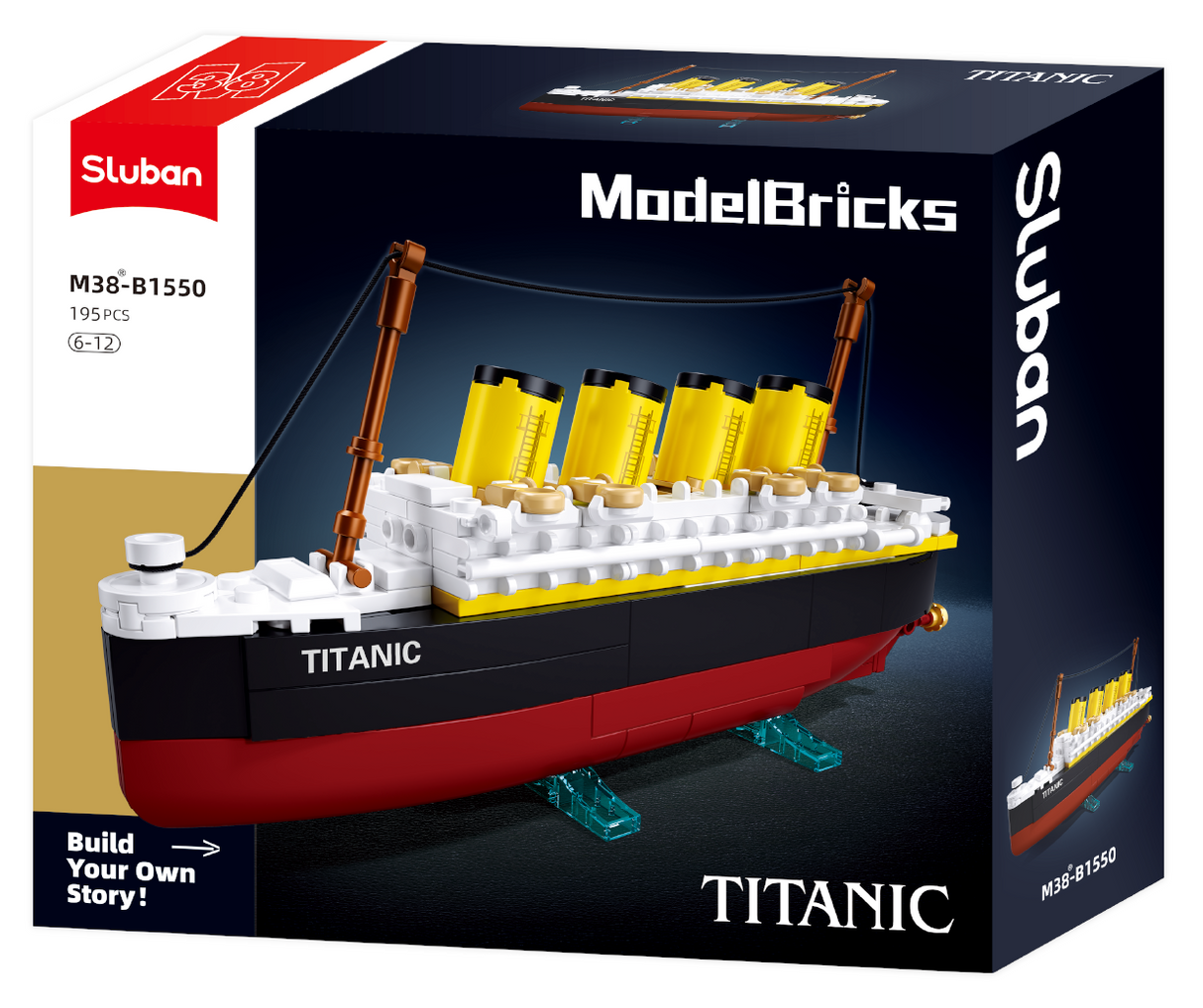 Sluban | Titanic 19cm 195 Pcs