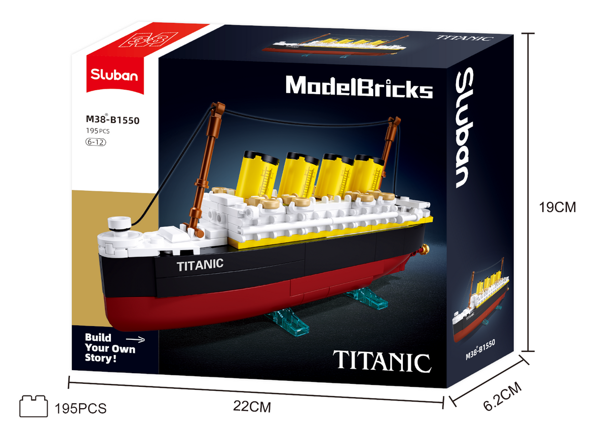 Sluban | Titanic 19cm 195 Pcs