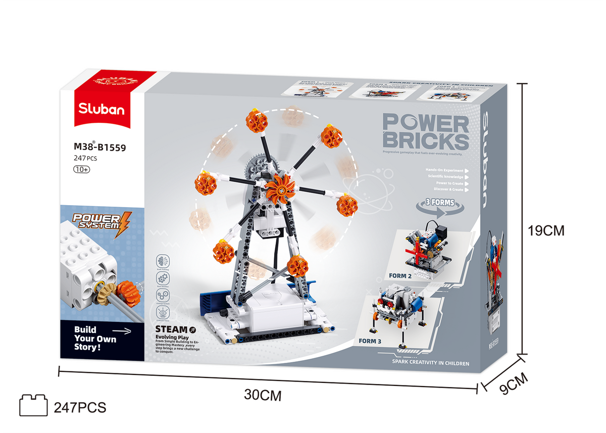 Sluban | POP Science Windmill Set 247 Pcs