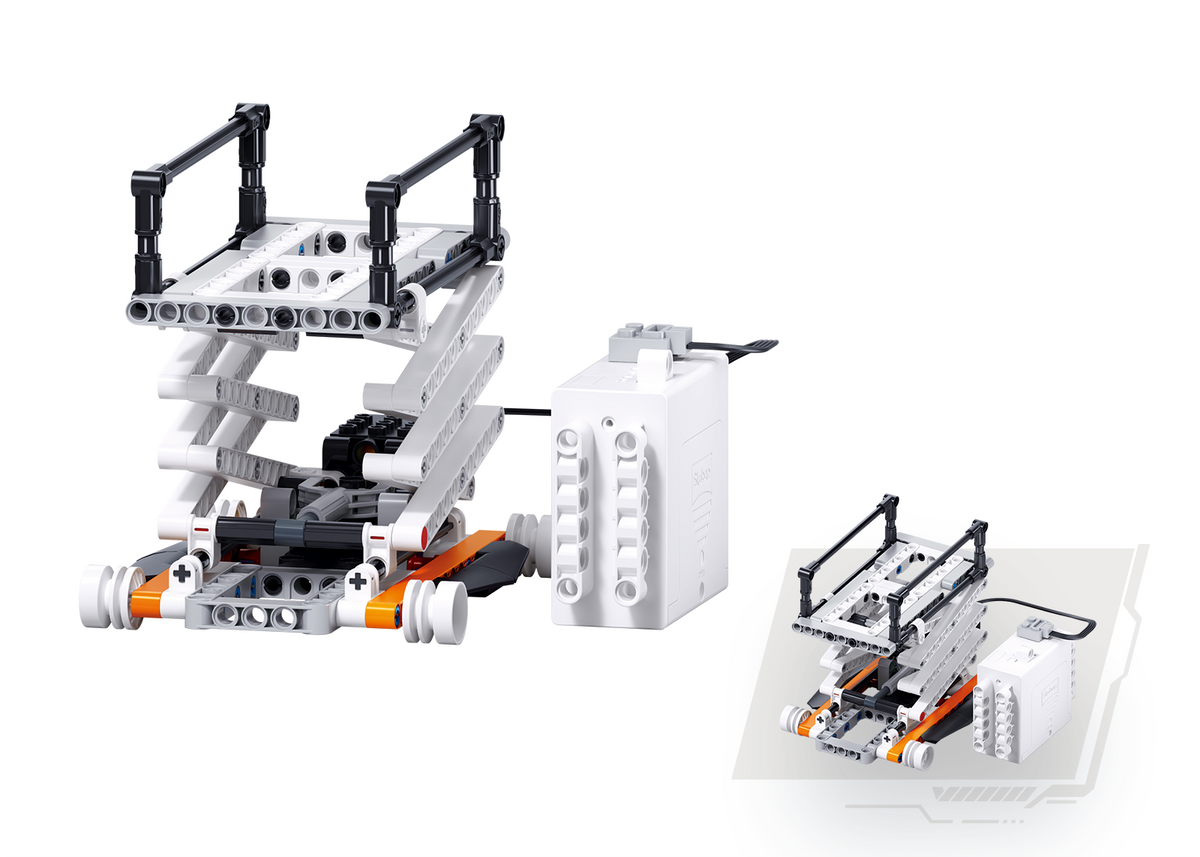 Sluban POP Science helicopter completed brick model