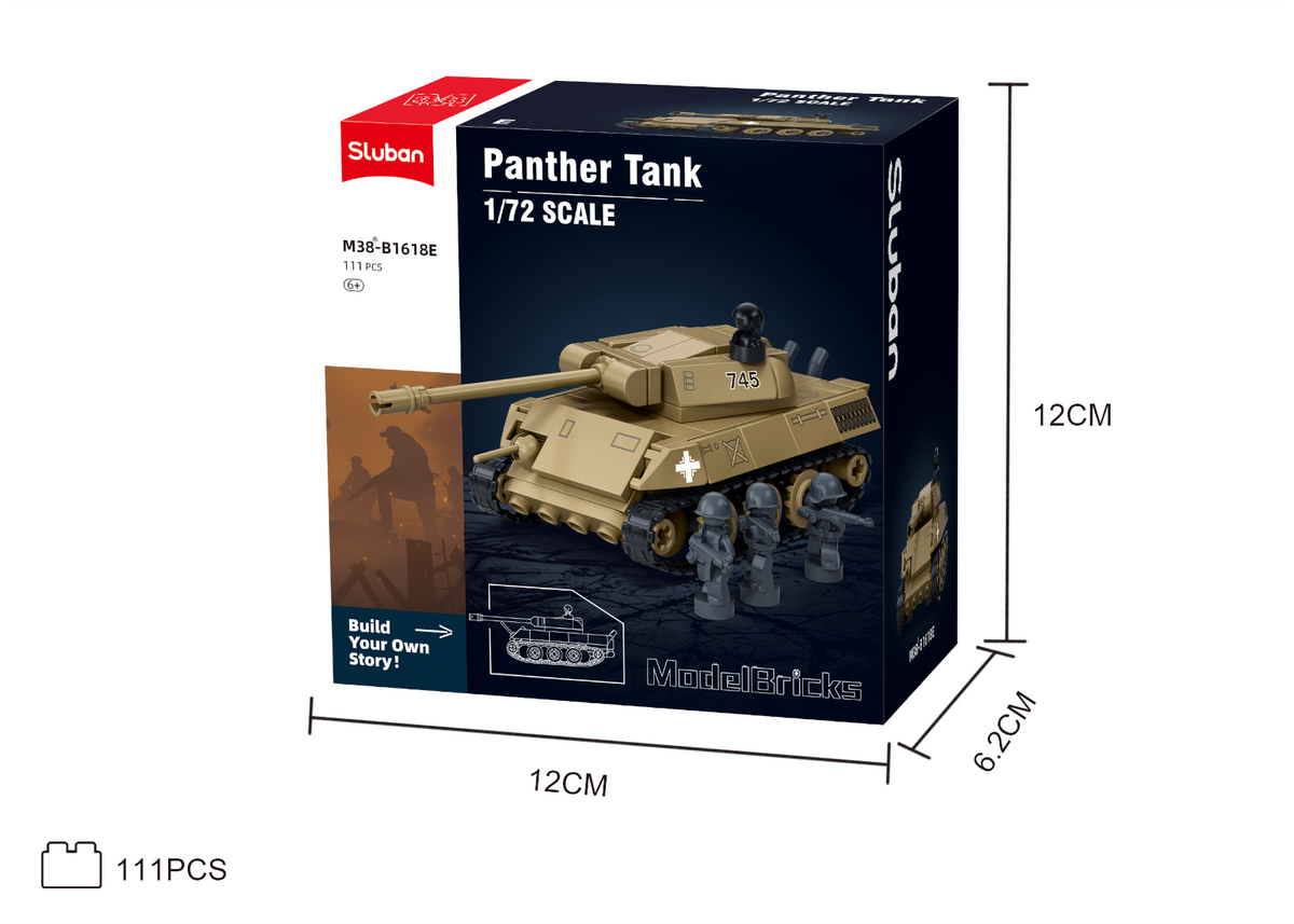 Sluban | WW2 Tanks 1:72 (Assorted)