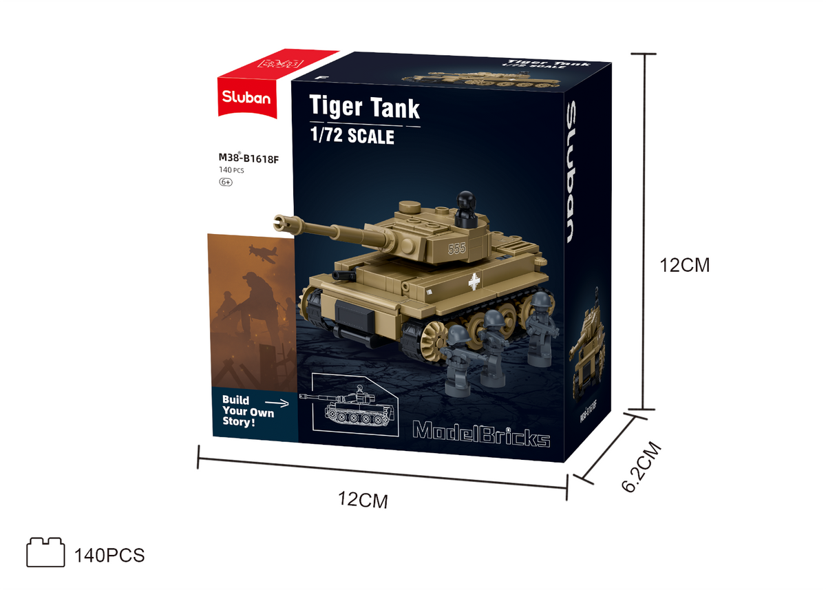 Sluban | WW2 Tanks 1:72 (Assorted)