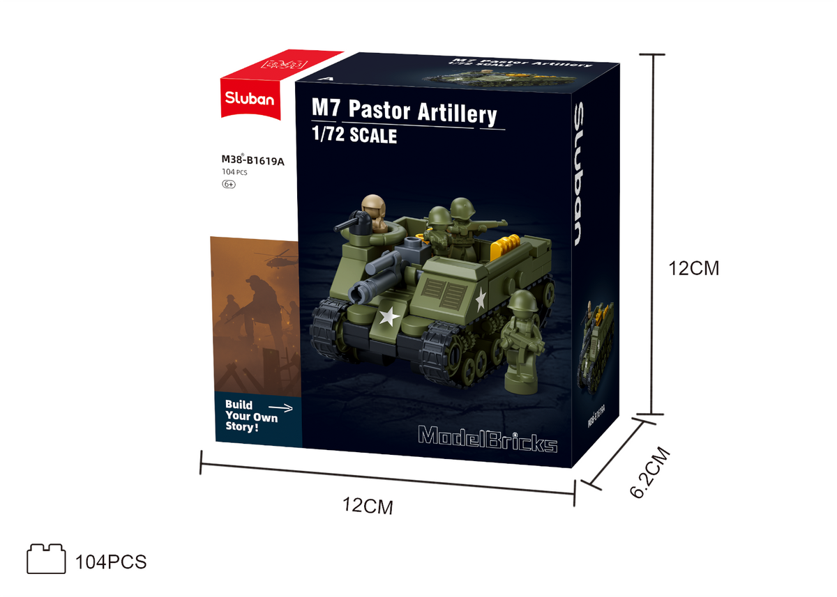 Sluban | WW2 Military Vehicles 1:72 (Assorted)