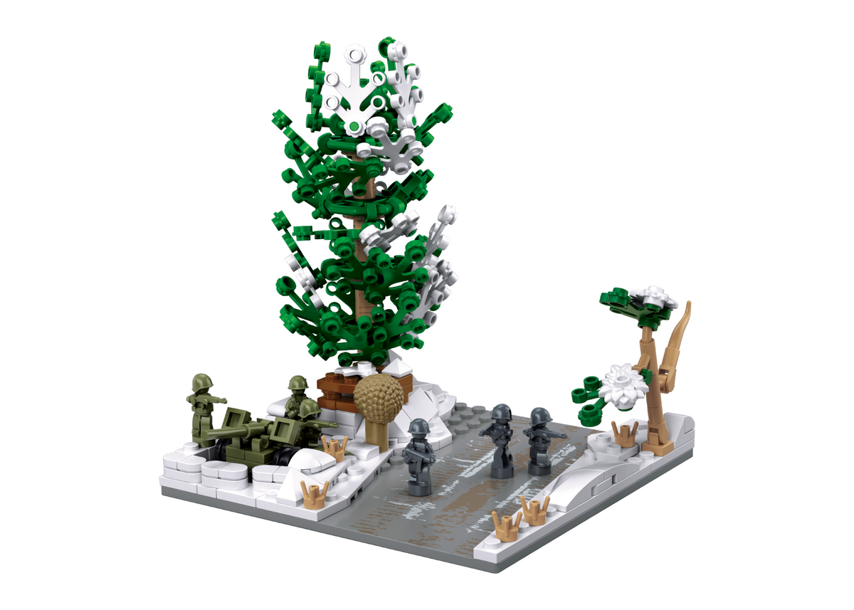Sluban | WW2 Scene Ardennes Forest 177 Pcs
