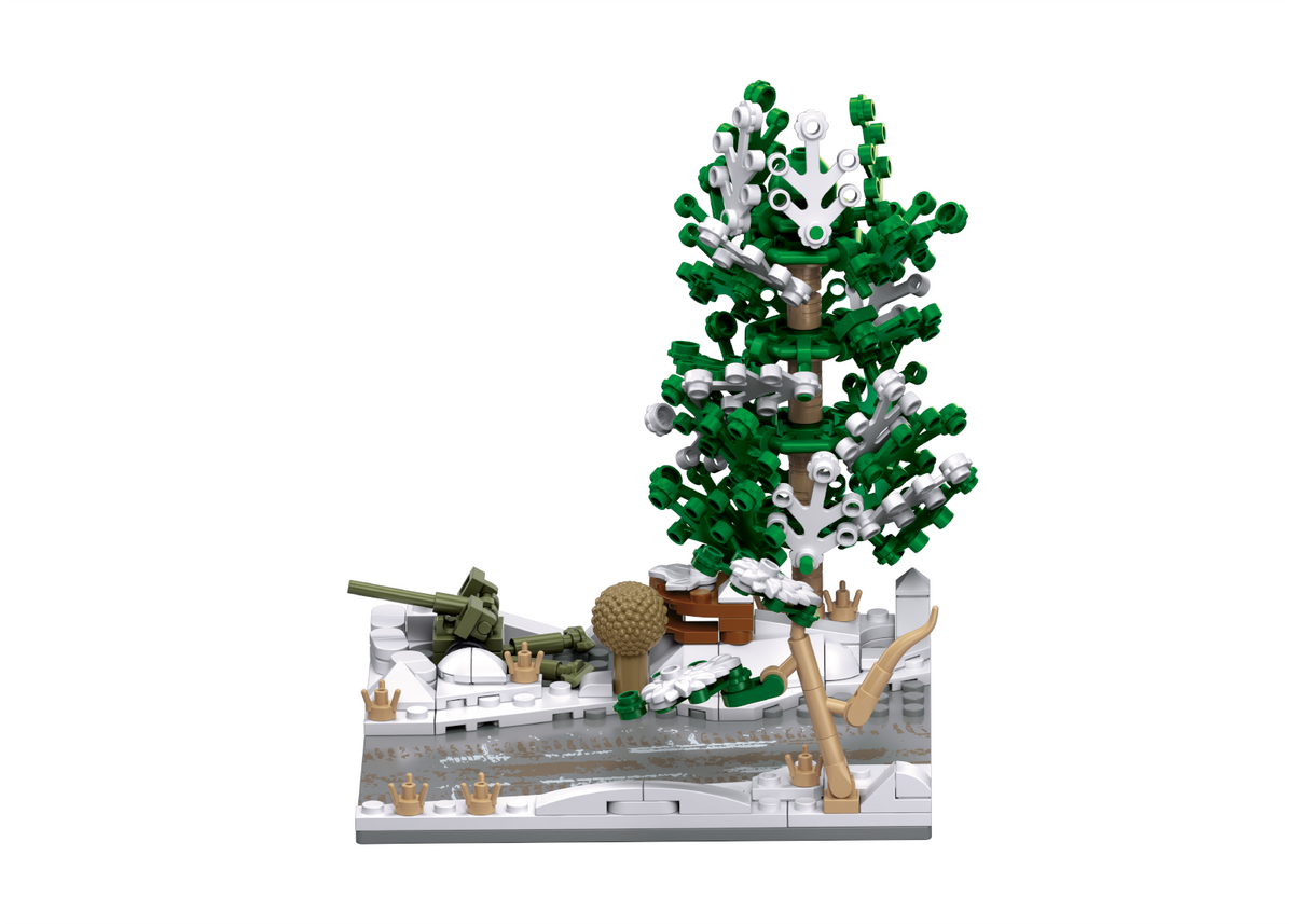 Sluban | WW2 Scene Ardennes Forest 177 Pcs