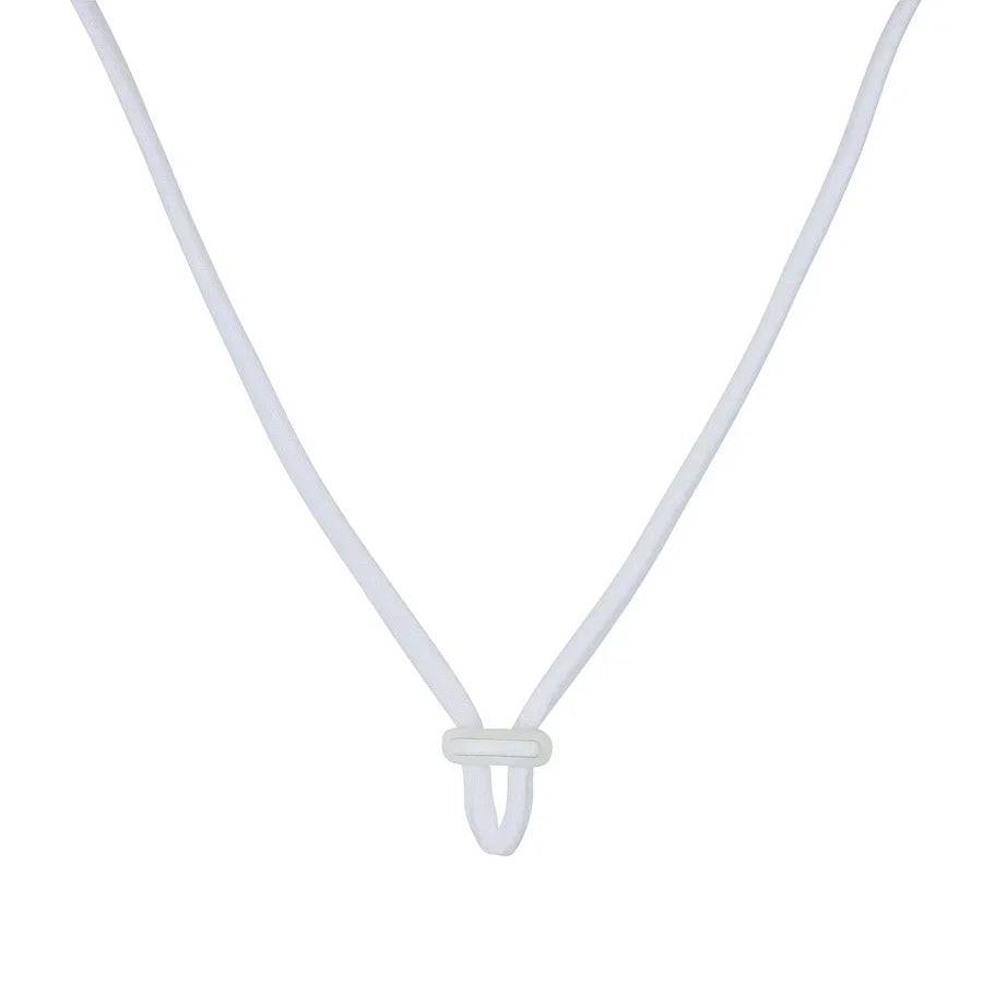 Toddler Bucket Hat Ruffle Trim - White