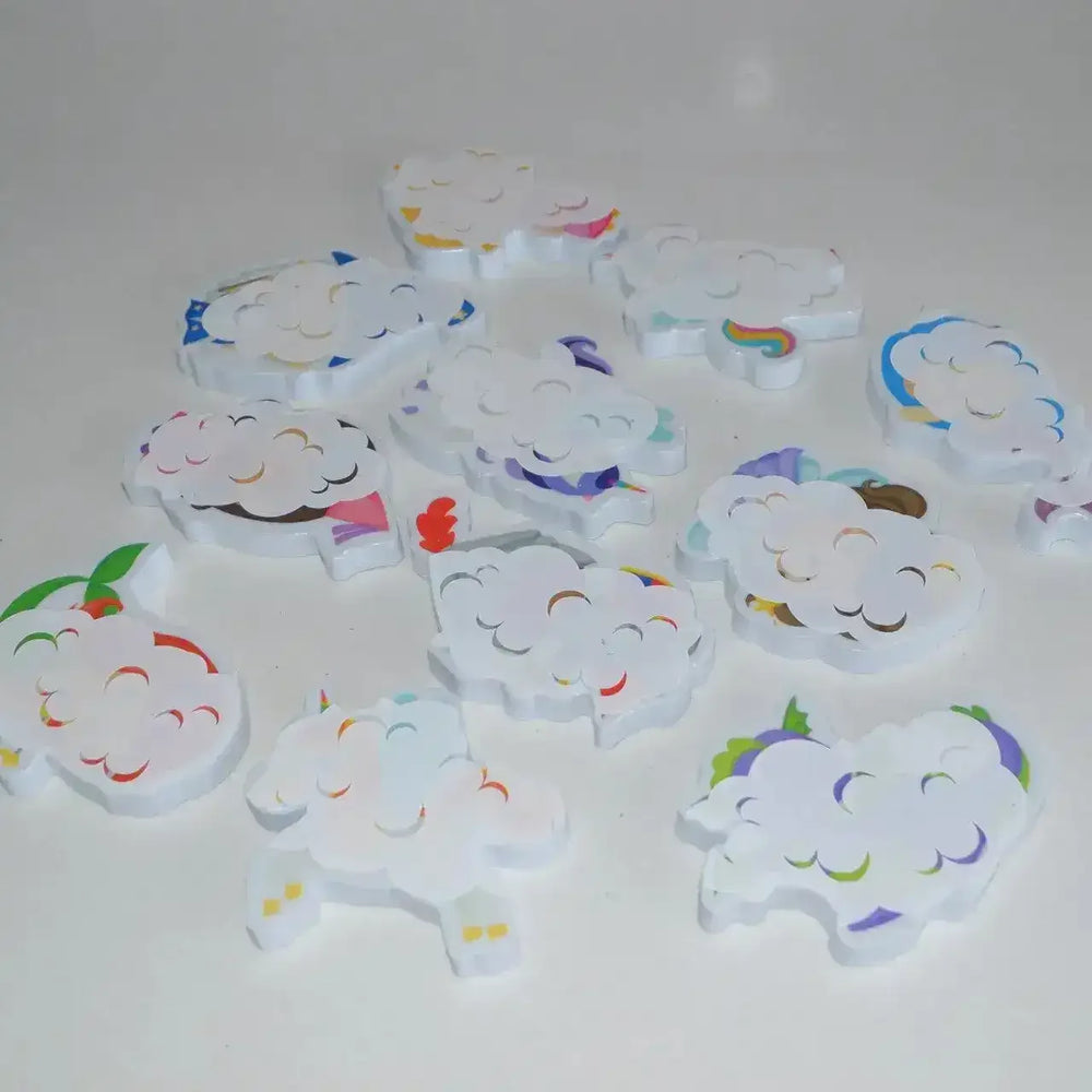 Colour Changing Bath Stickers - Magical Creatures - Toybox Tales