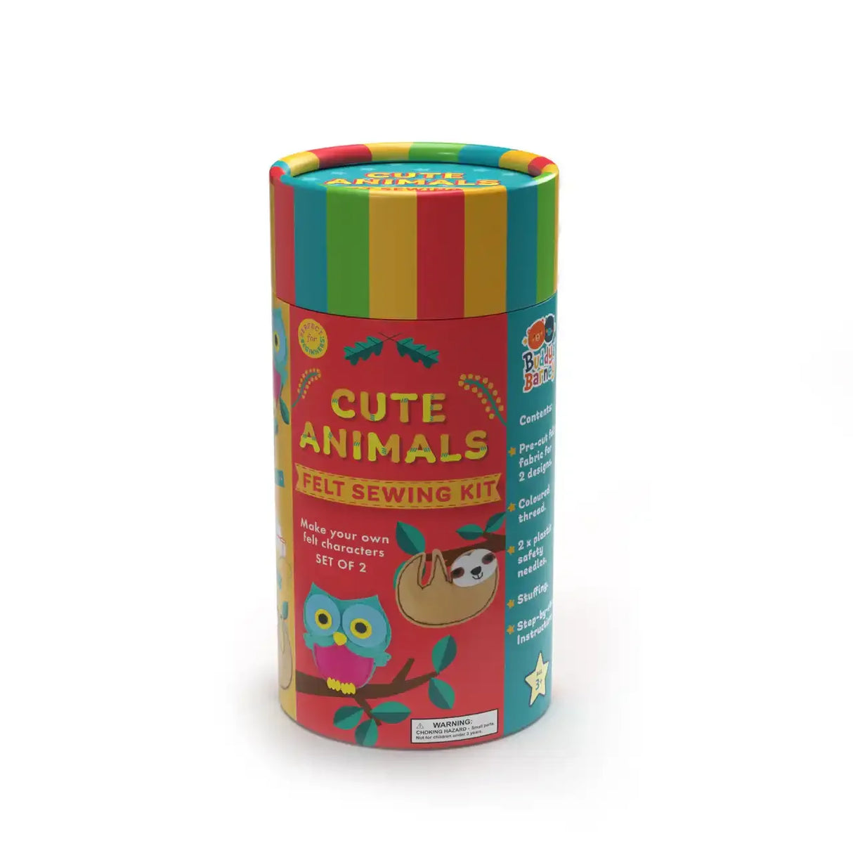 Cute Animals Felt Sewing Kit