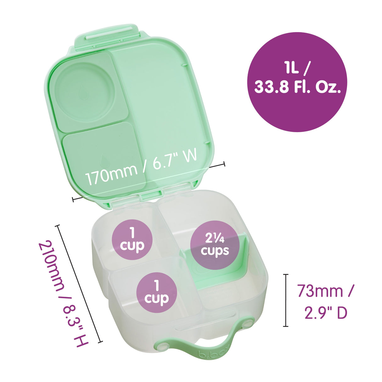 b.box | Mini Lunchbox (1L)