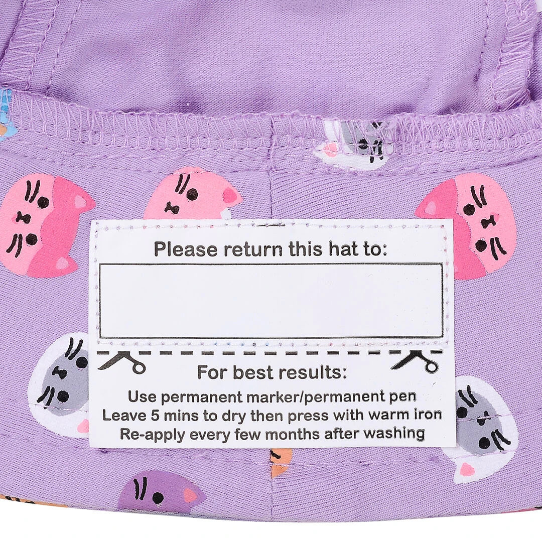Toddler Bucket Sun Hat - Kitty - Toybox Tales