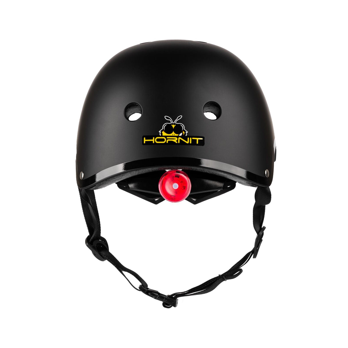 Hornit | Cycle Helmet with LED Light - Stealth (Black) - Small