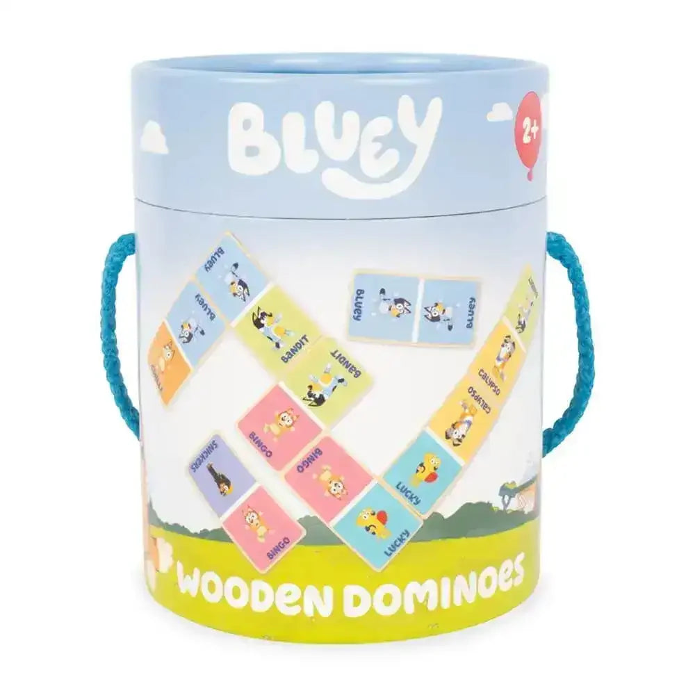Bluey Wooden Dominoes - Toybox Tales