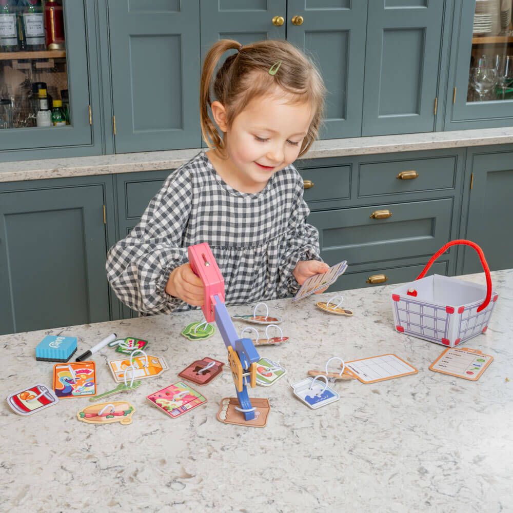 Bluey Wooden Grannies Shopping Game