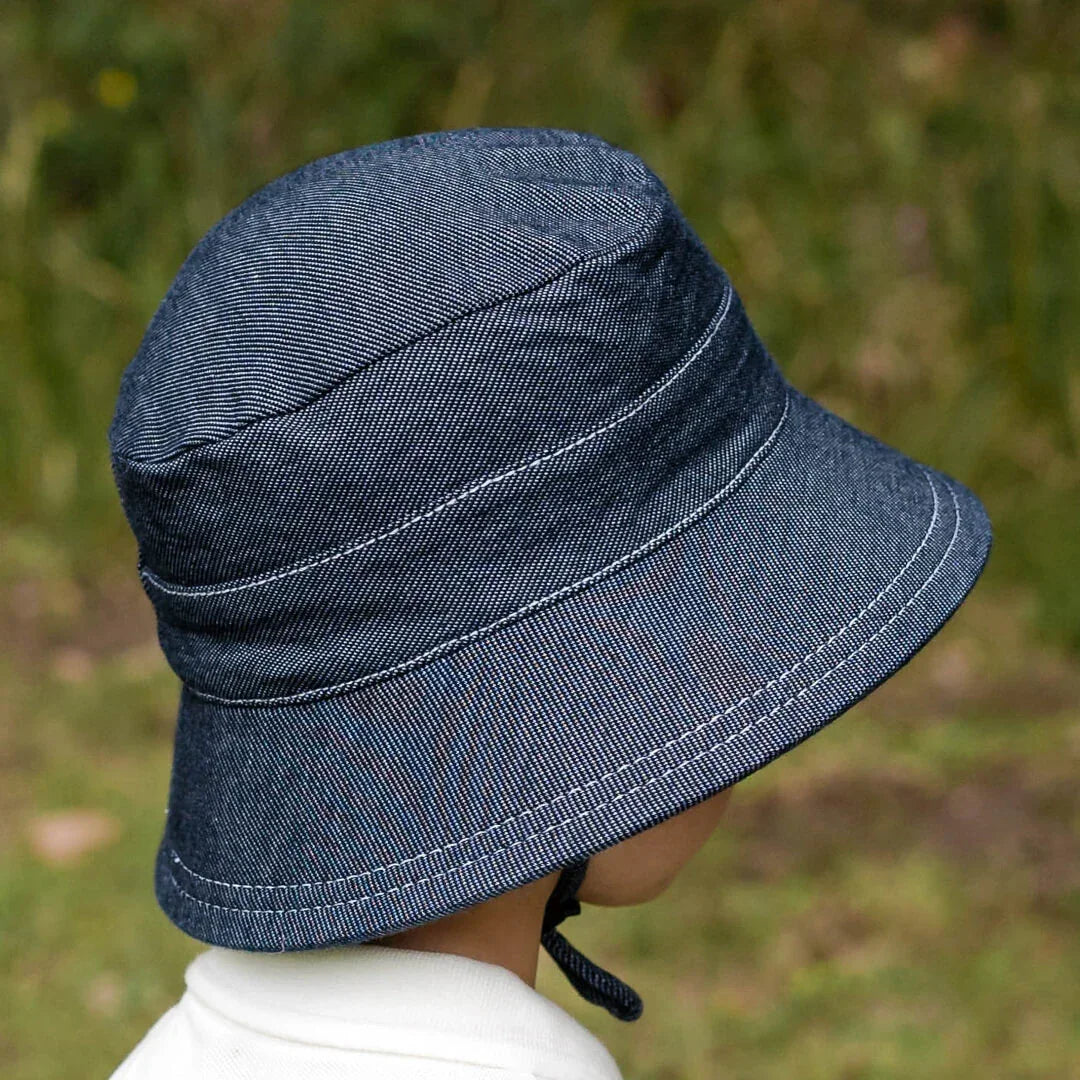 Kids Bucket Hat - Denim