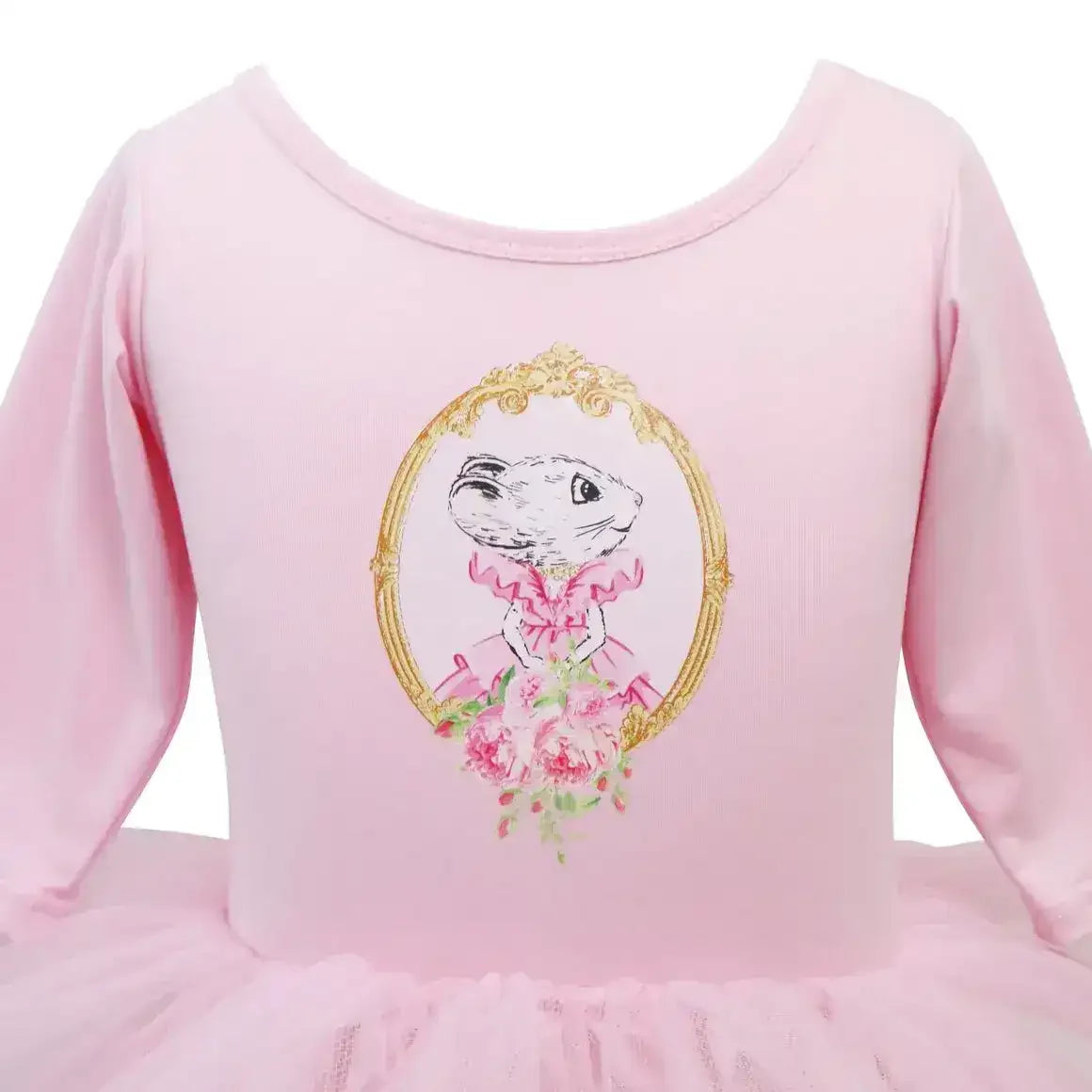 Claris Fashion Print Tulle Dress - Toybox Tales