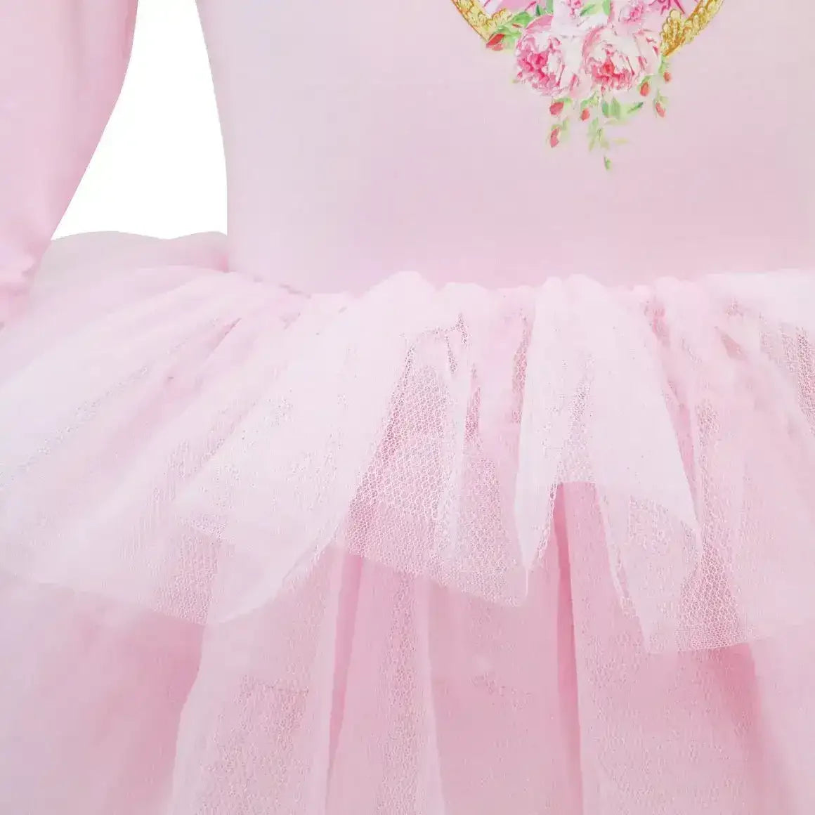 Claris Fashion Print Tulle Dress - Toybox Tales