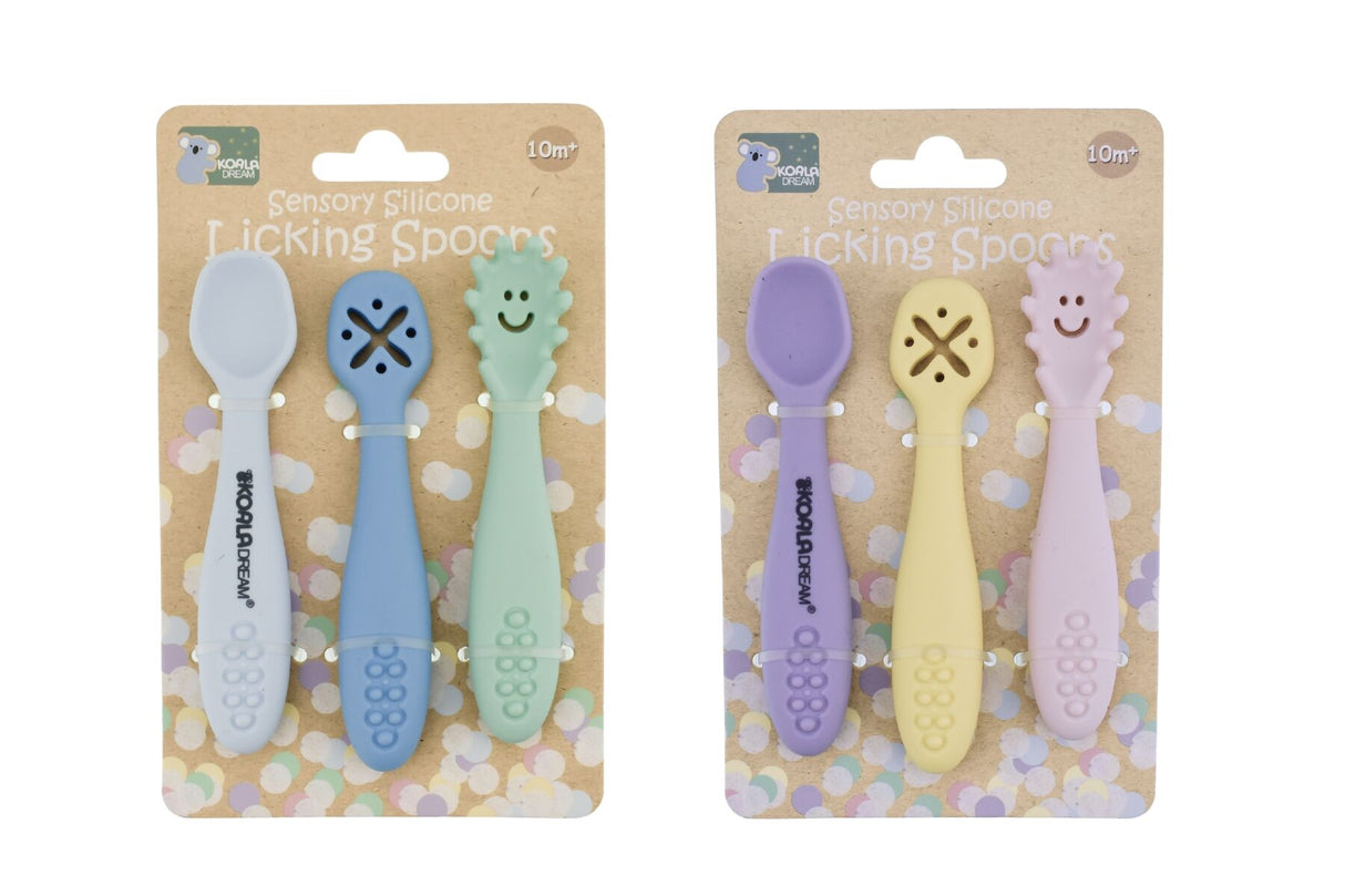 Sensory Silicone Licking Spoons