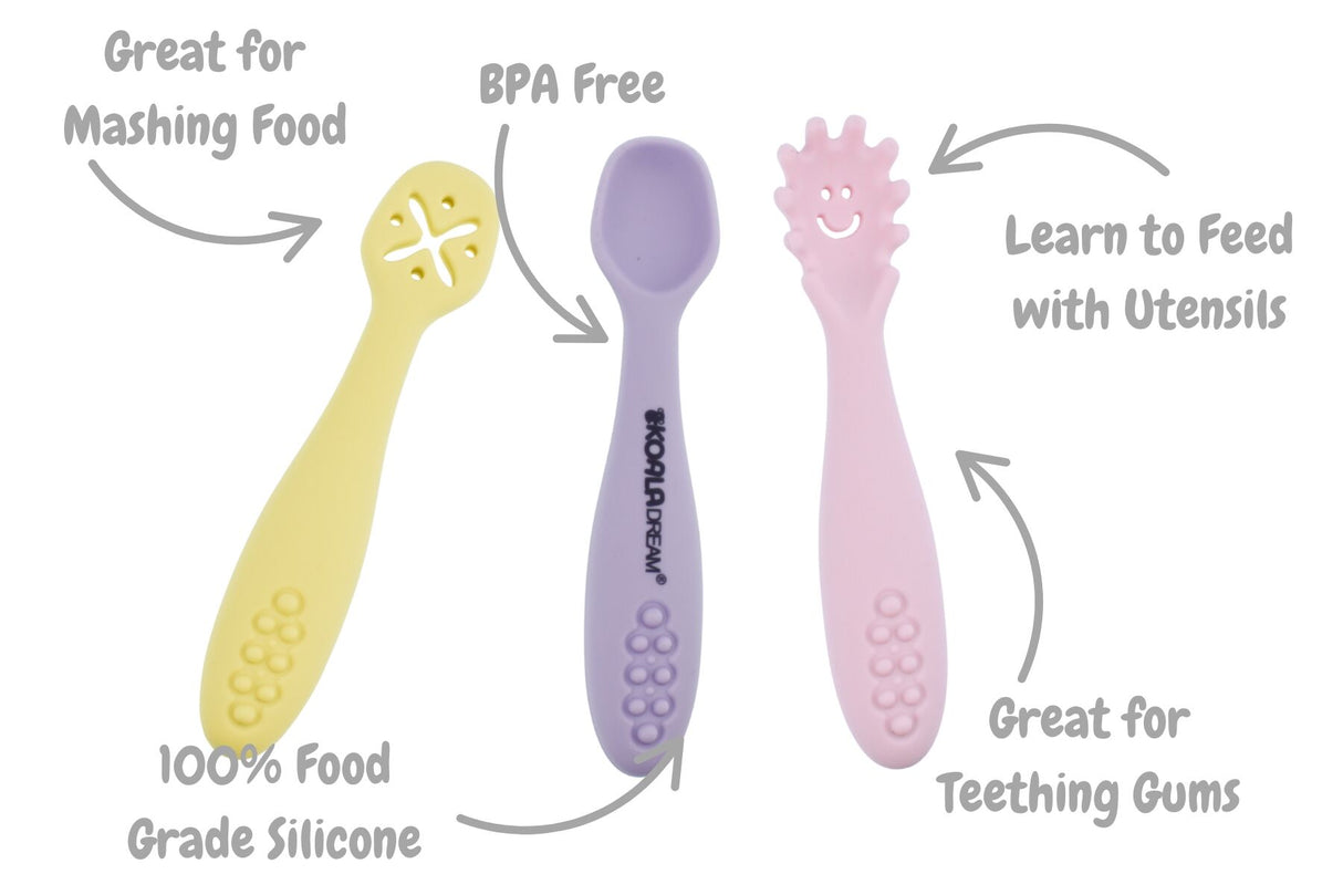 Sensory Silicone Licking Spoons