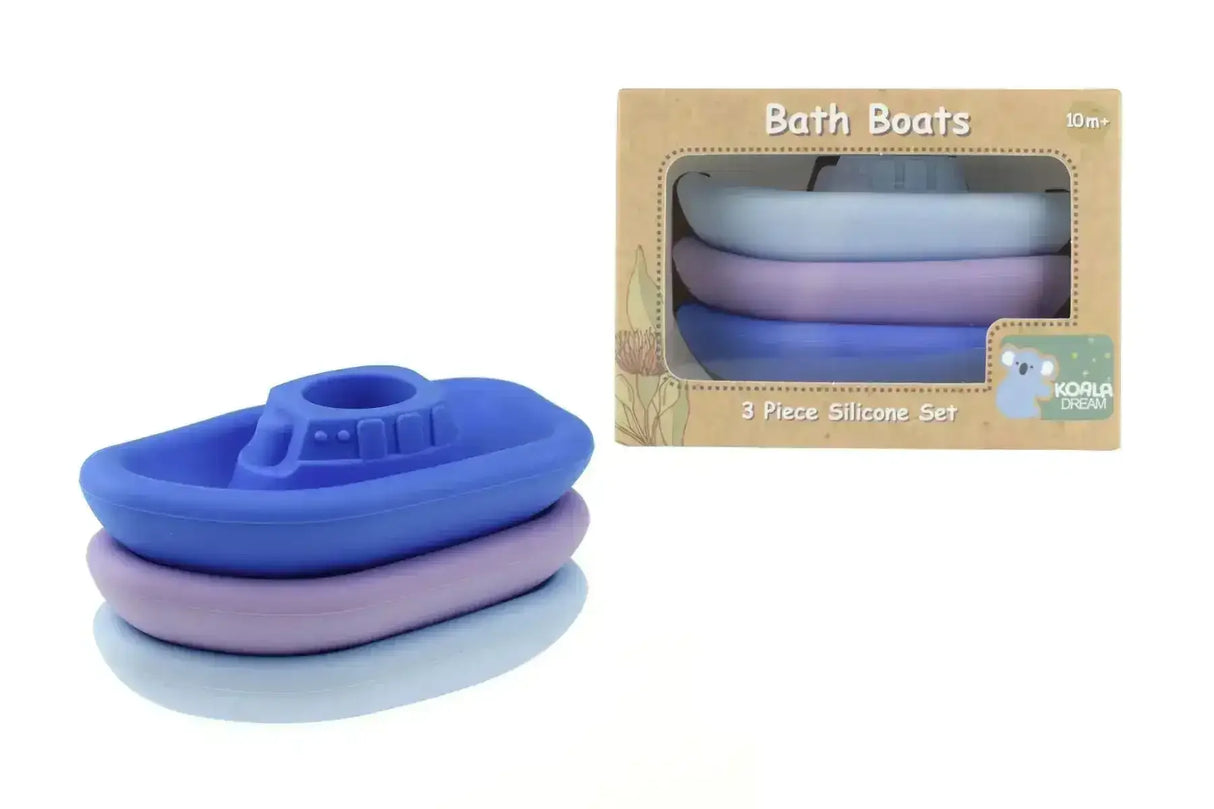 Bath Boats 3 Piece Set - Toybox Tales