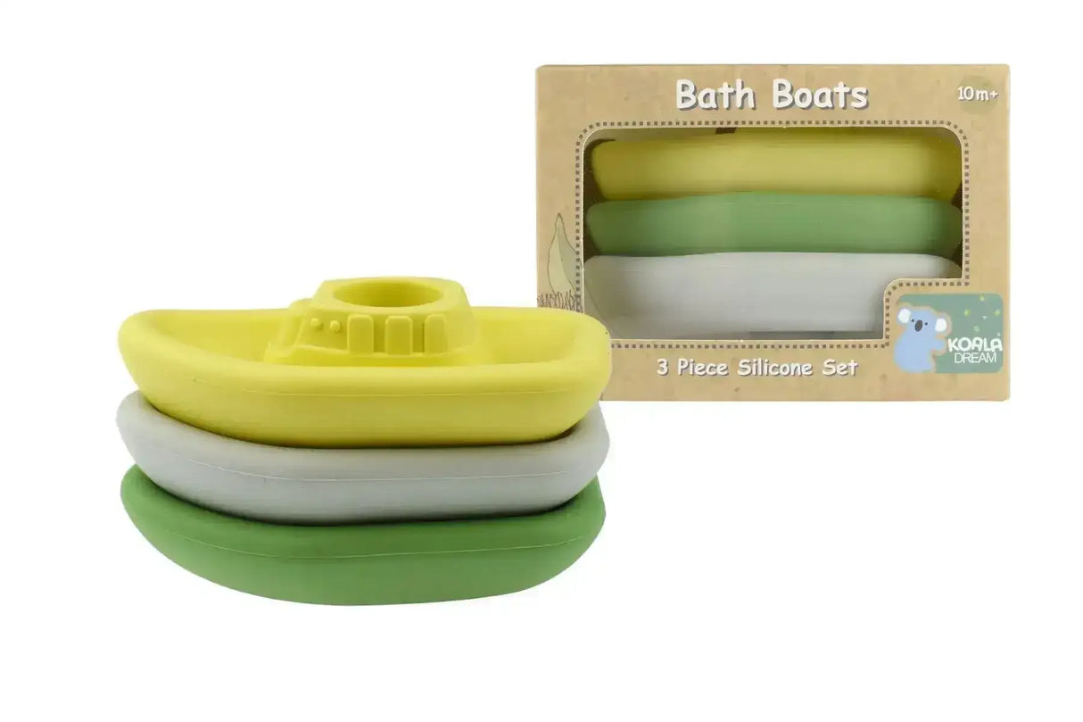 Bath Boats 3 Piece Set - Toybox Tales