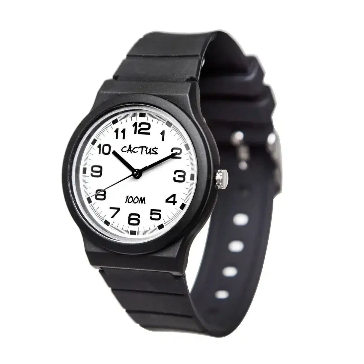 Cactus Watches | Kids Analogue Classic Watch | Black - Toybox Tales