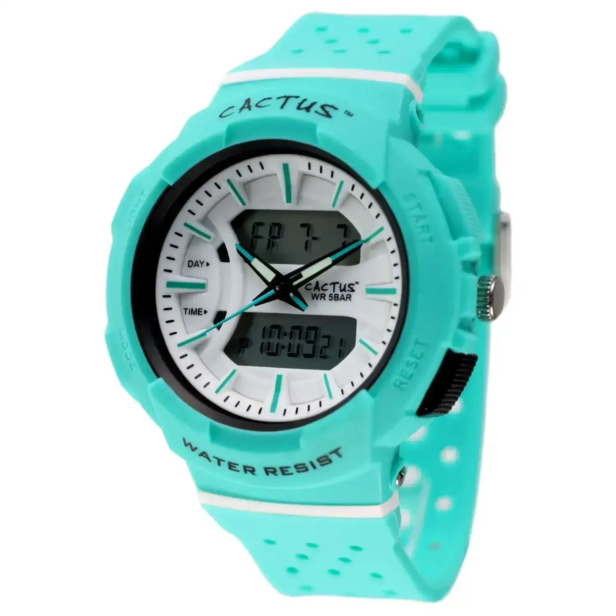 Cactus Watches | Analogue Digital Combo Watch | Aqua - Toybox Tales
