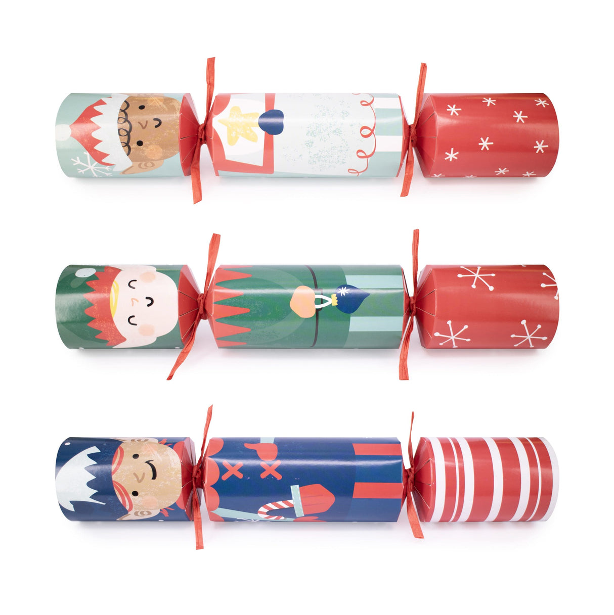 Christmas Crackers | Who Am I Elf Game | Pack of 6