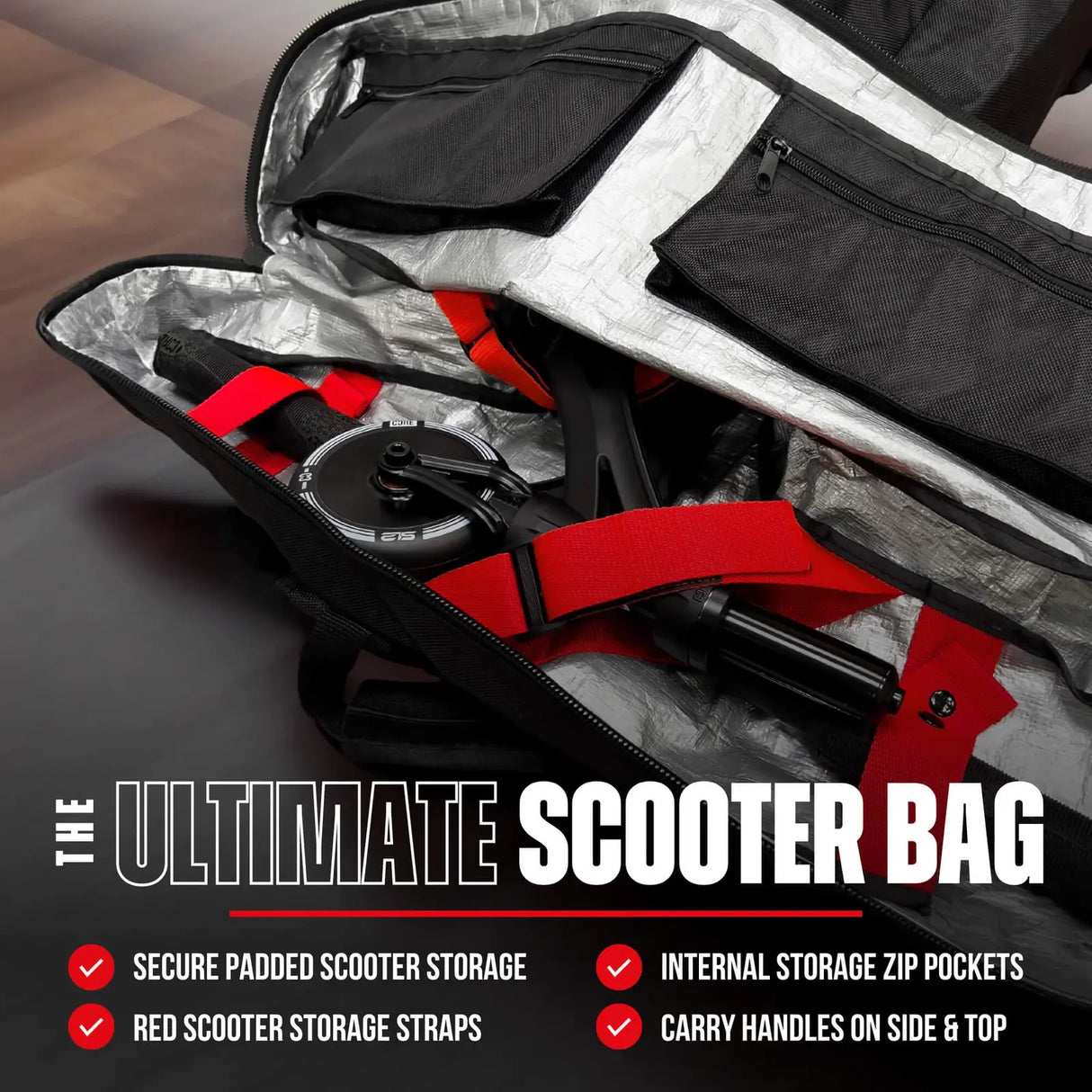 Core Scooter Travel Bag - Black