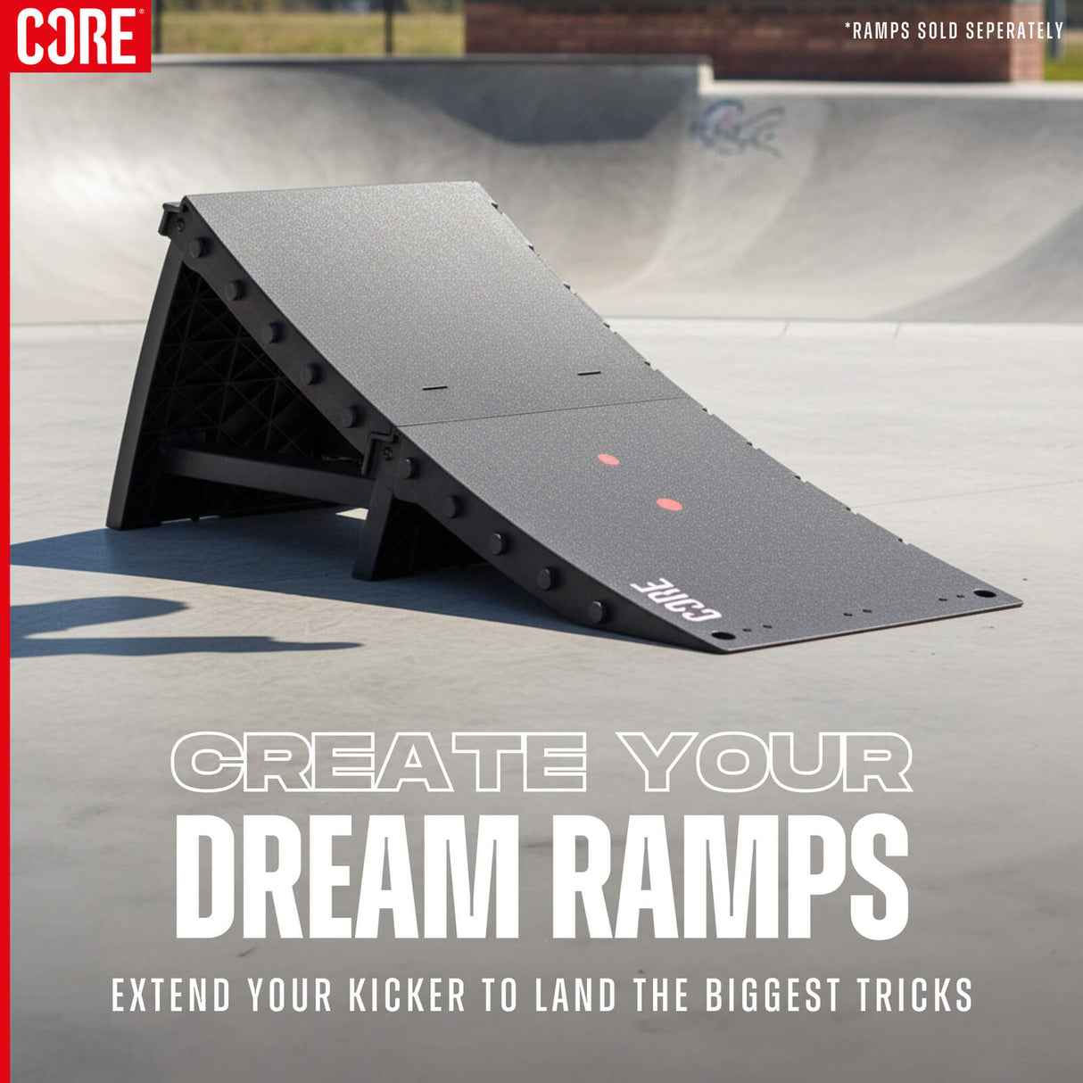CORE Ramp KIT - XL Extender + Mini Kicker