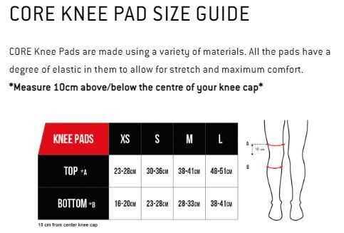 Core PROTECTION Street Pro Knee Pads - Black/Grey