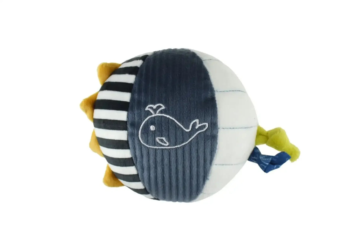Snuggle Buddy Splashy Whale Texture Ball