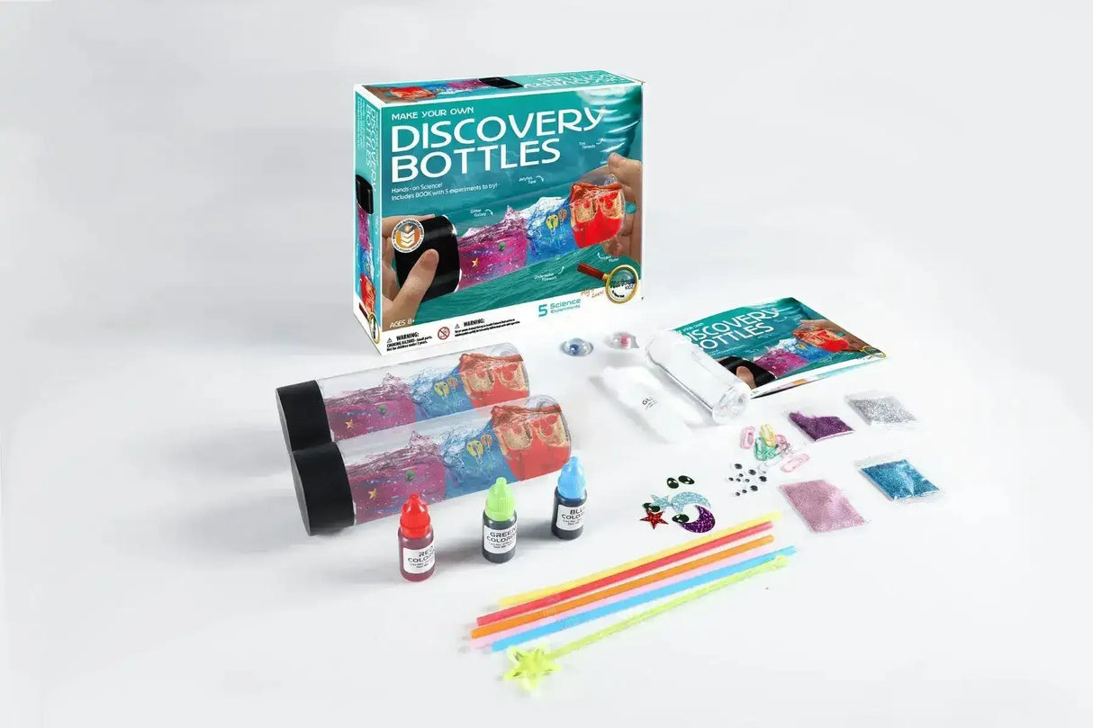 Make Your Own Discovery Bottle (5 In 1) - Toybox Tales
