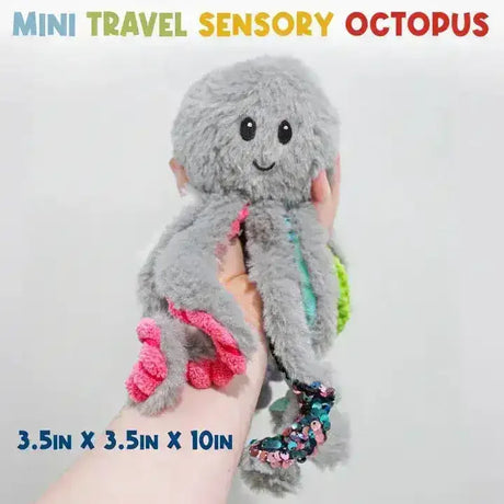 Meavia | Quiggly the Weighted Sensory Octopus - Mini - Toybox Tales