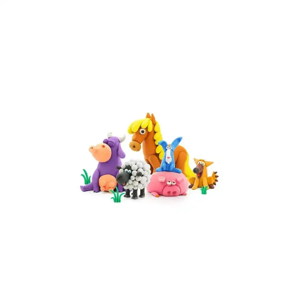 Hey Clay Animals Set (15 Cans) - Toybox Tales