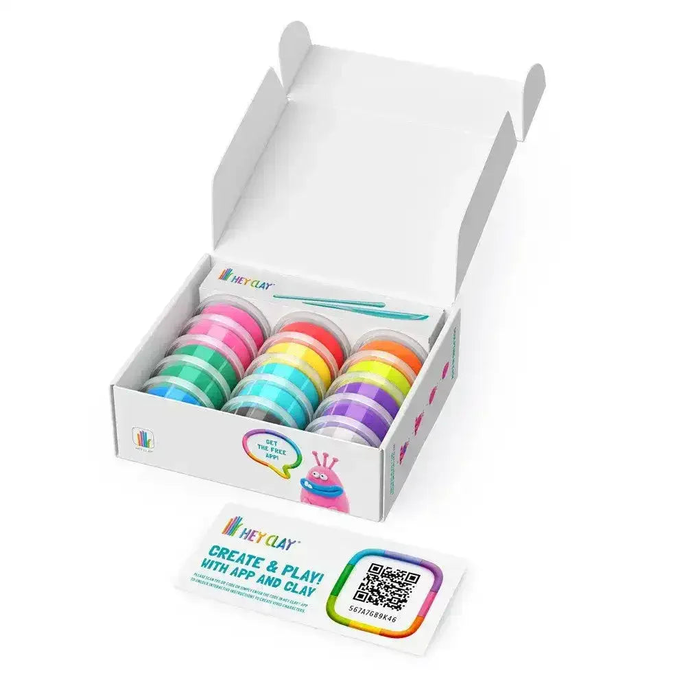 Hey Clay Monsters Set (15 Cans) - Toybox Tales