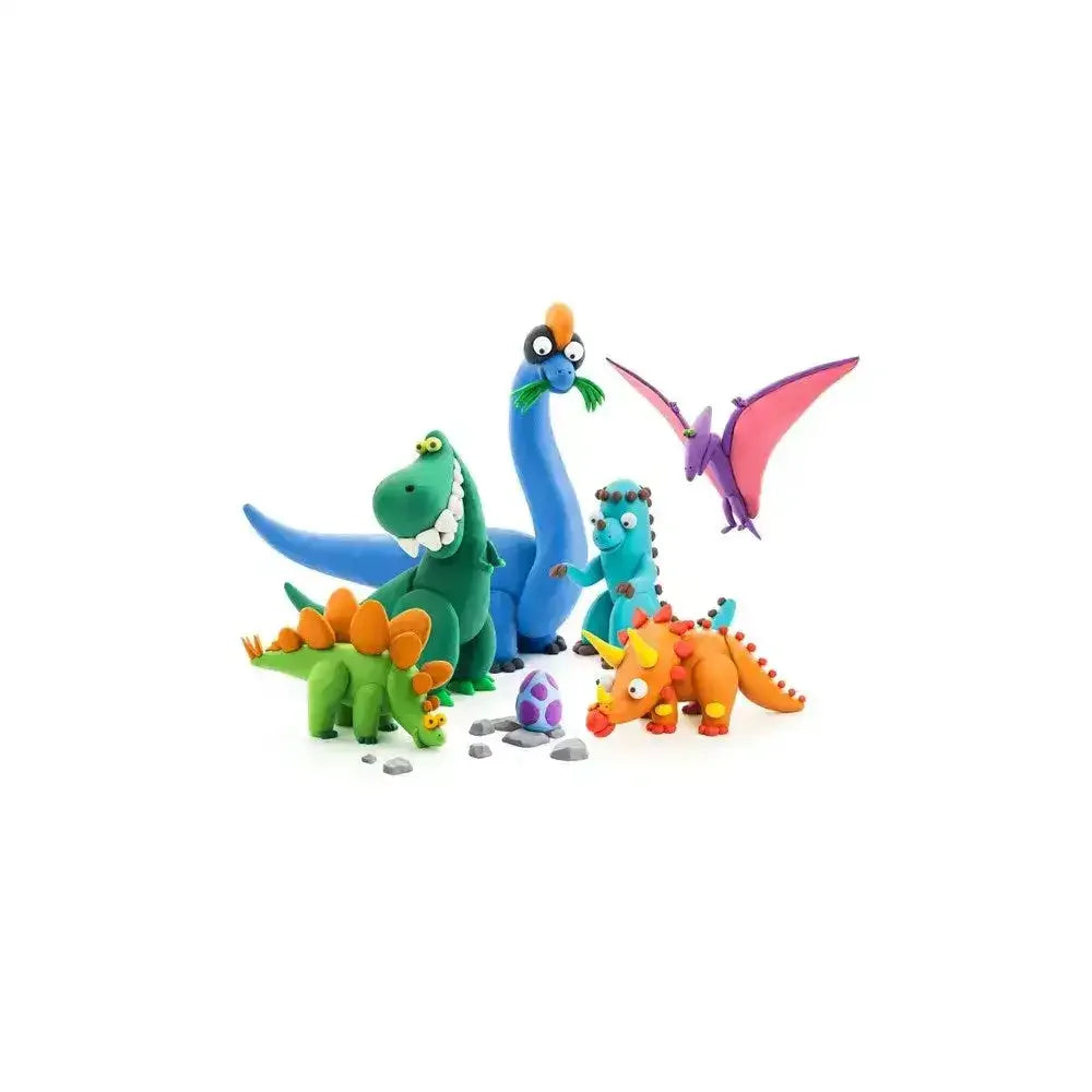 Hey Clay Dino Set (15 Cans) - Toybox Tales